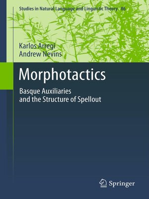 cover image of Morphotactics